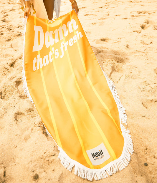 6.5 ft. Surfboard Beach Towel